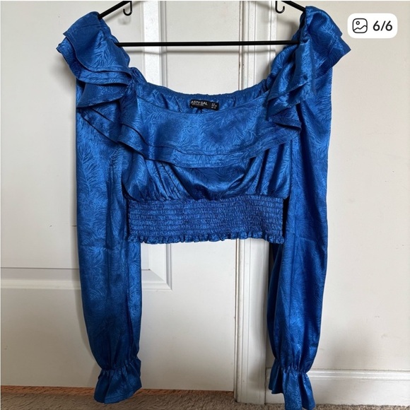 Nasty Gal Ruffle Shirt - Picture 3 of 6